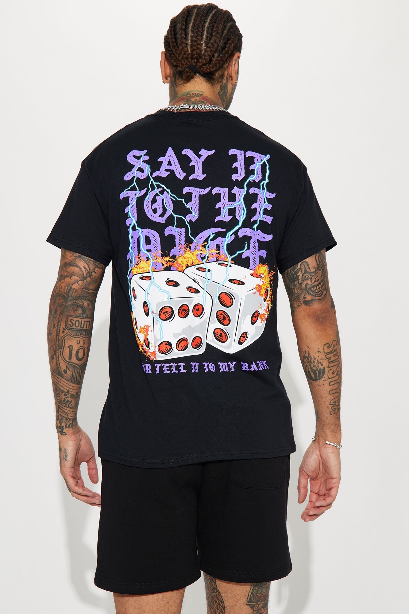 Dice Talk Short Sleeve Tee