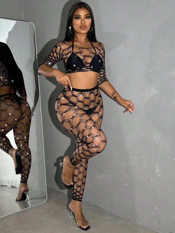 Top & Pants Mesh Outfit
