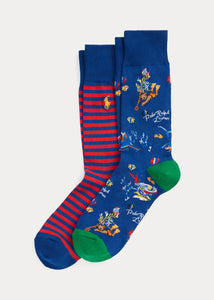 Polo Bear Trouser Sock 2-Pack