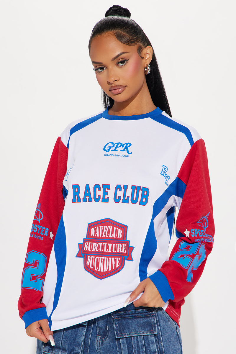 Hot Shot Race Club Jersey Tee
