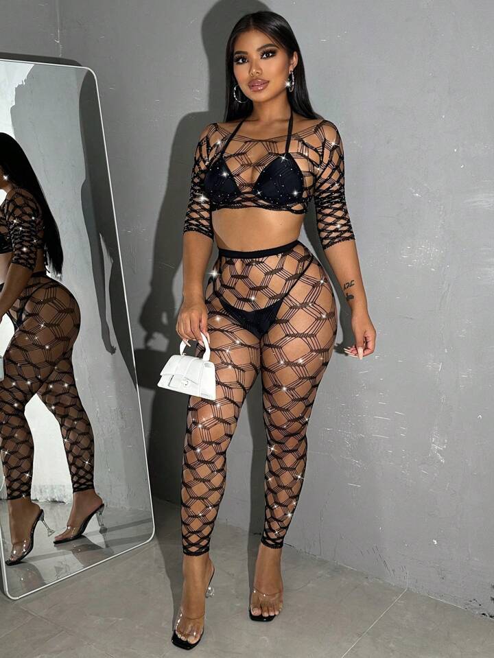 Top & Pants Mesh Outfit