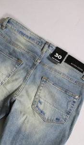 Indigo Patch Jeans