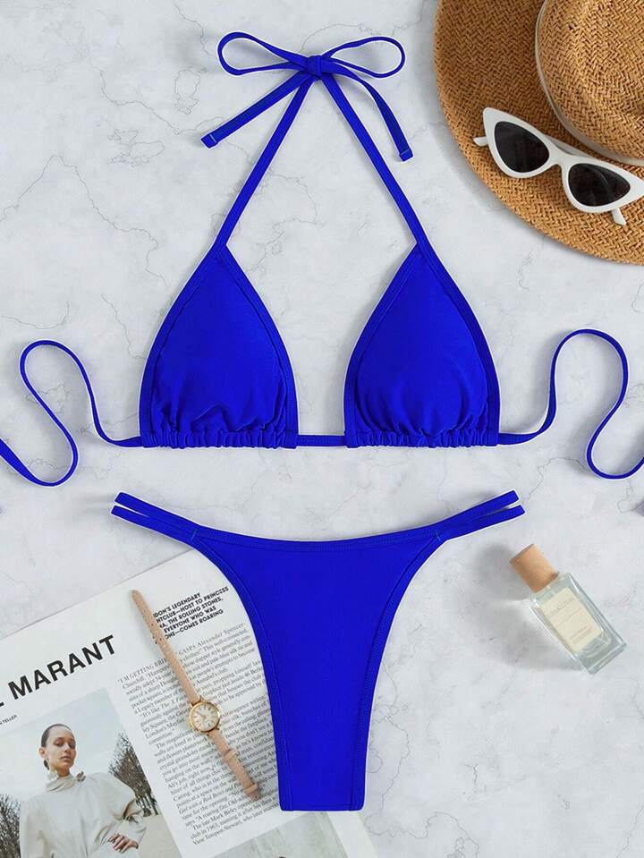Plain Bikini Set
