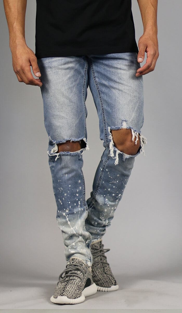 Flame Nate Zipper Jeans