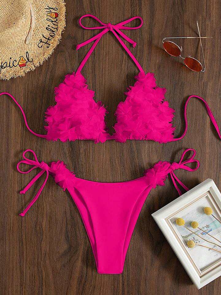 Floral Print Sexy Ladies Casual Swimwear