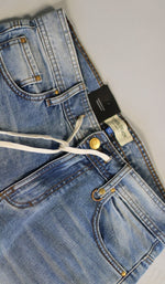 Load image into Gallery viewer, Flame Nate Zipper Jeans
