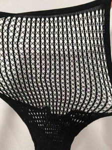 Sexy Hollow Out Cover Up Bodystocking, Simple Style