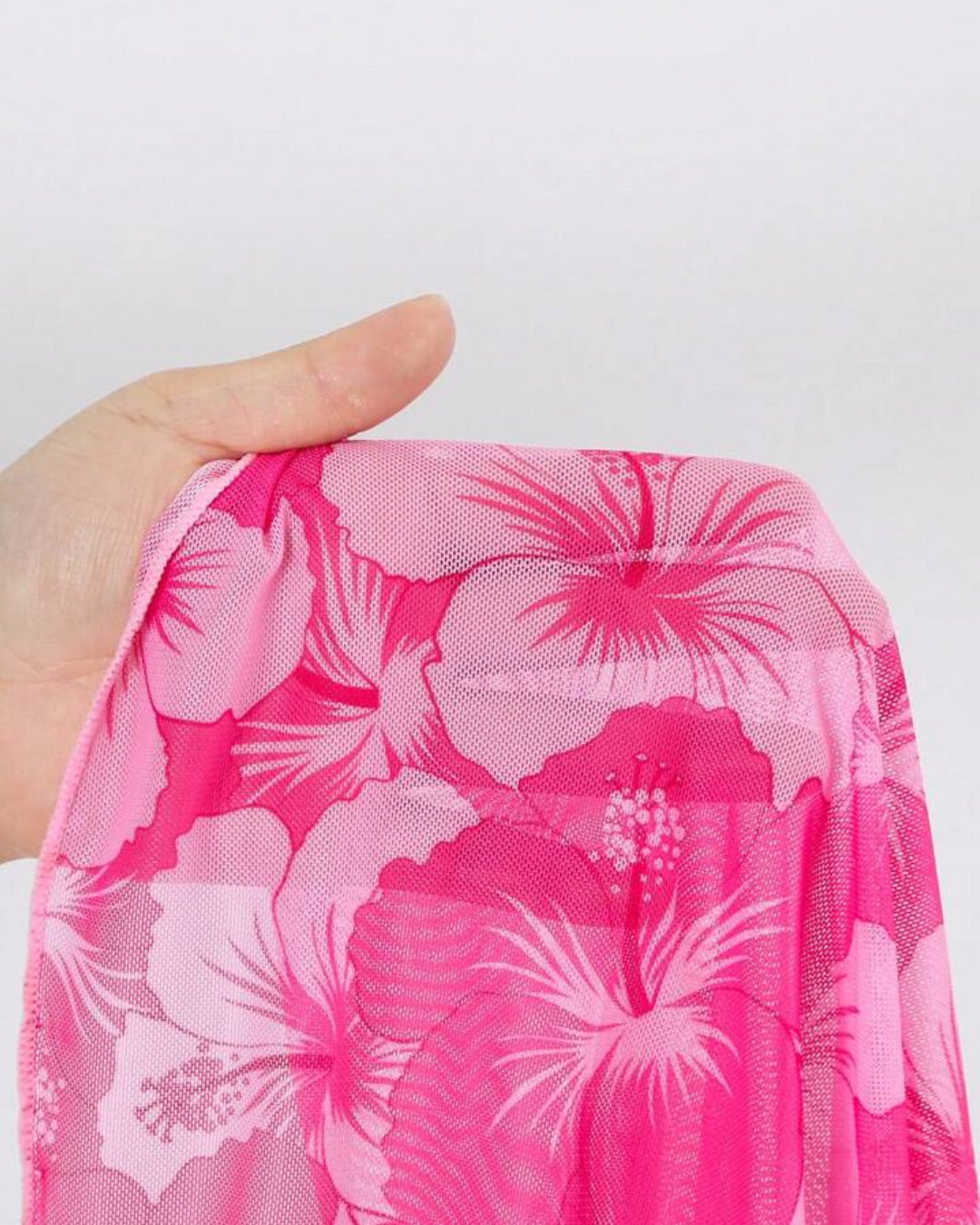 Random Print Halter Neck Beach Dress