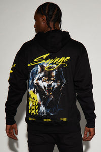 Savage Wolf Hoodie