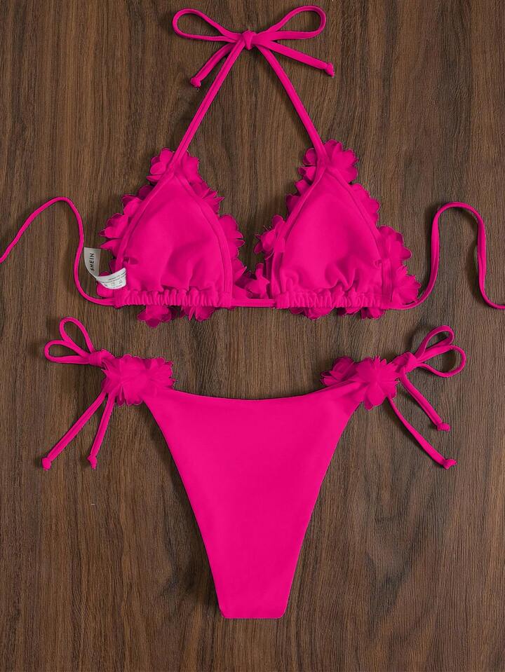 Floral Print Sexy Ladies Casual Swimwear
