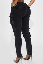 Load image into Gallery viewer, Mila Cargo Skinny Pant
