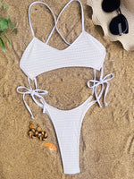 Load image into Gallery viewer, Cut Out Criss Cross Backless Tie Side One Piece Swimsuit
