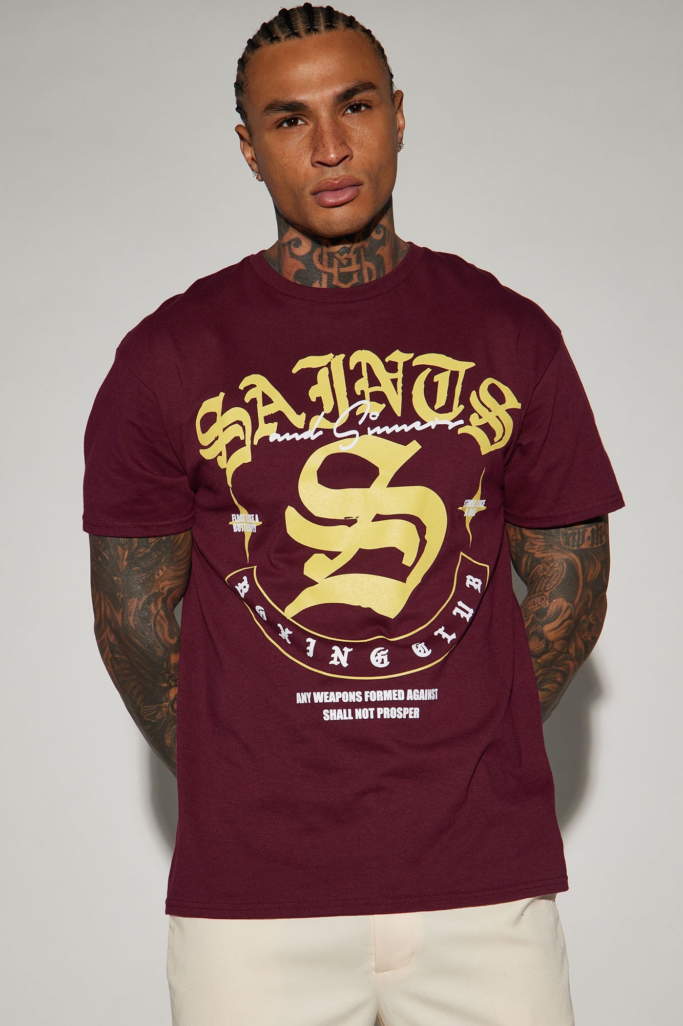 Saints Boxing Club Short Sleeve Tee