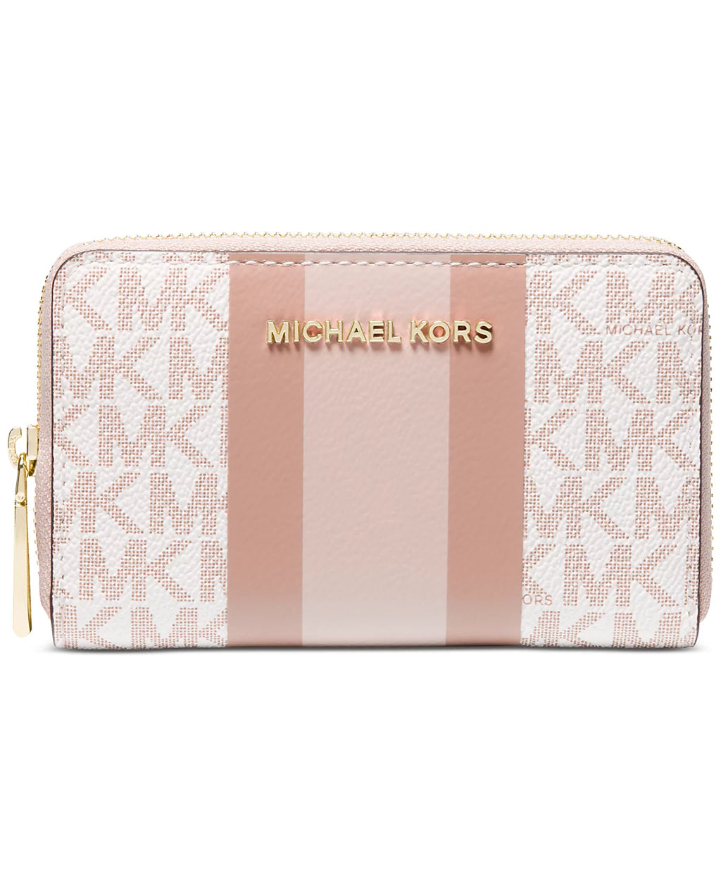 Logo Jet Set Small Zip Around Card Case