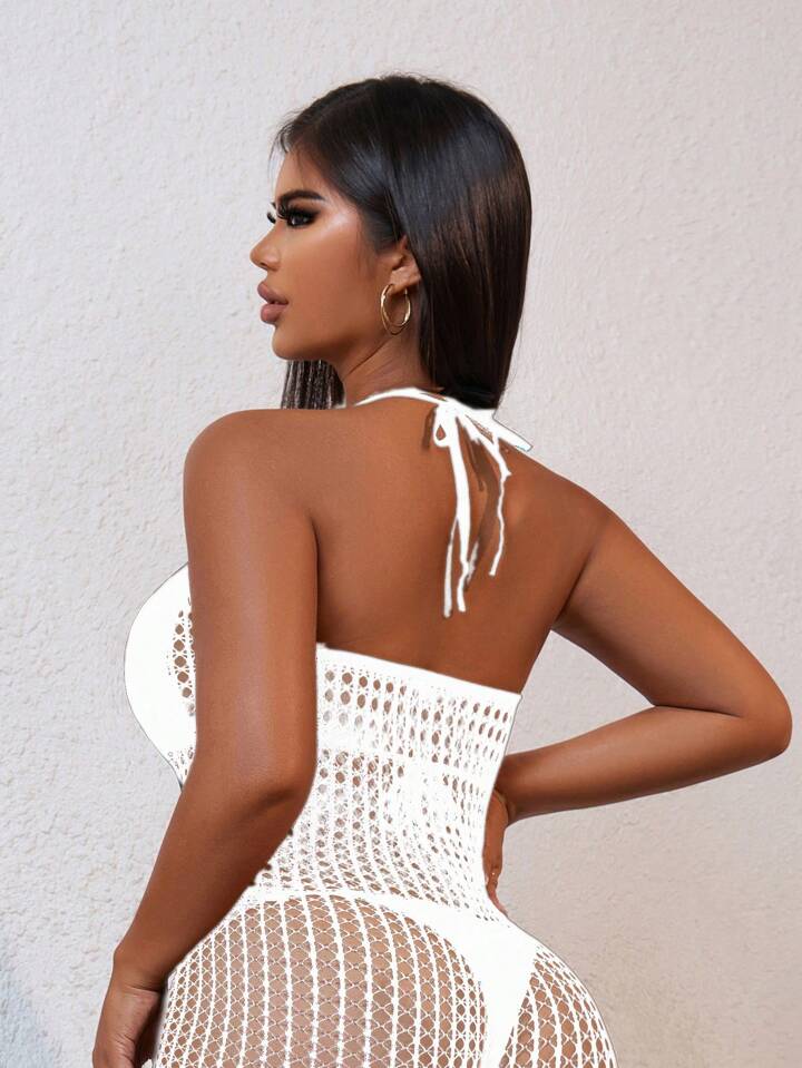 Plain Color Simple Daily Open Shoulder Cover Up
