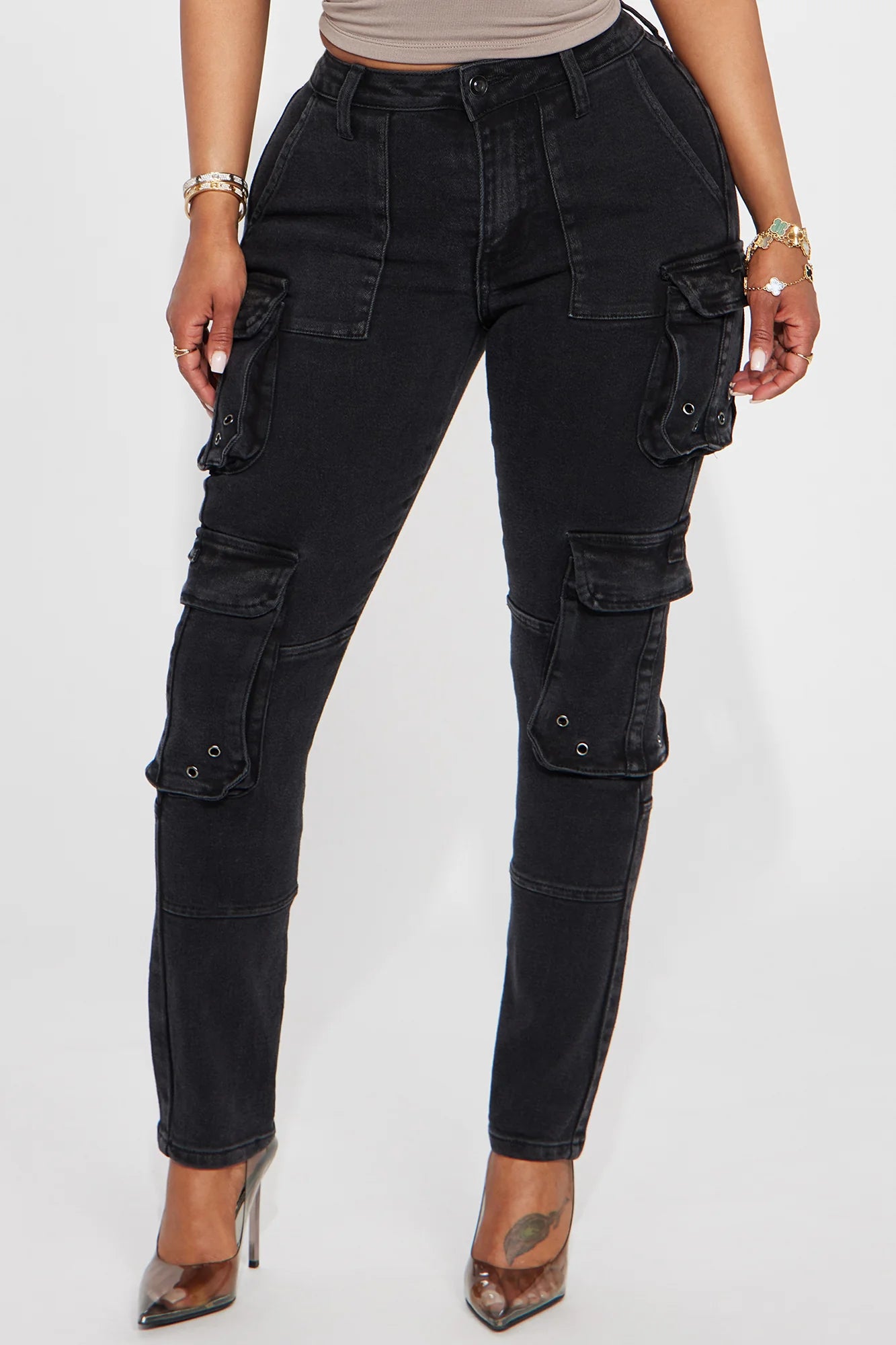 Mila Cargo Skinny Pant