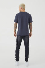 Load image into Gallery viewer, Skinny Stretch Cargo Jean
