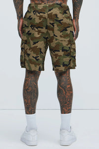 Twill Volley Cargo Shorts