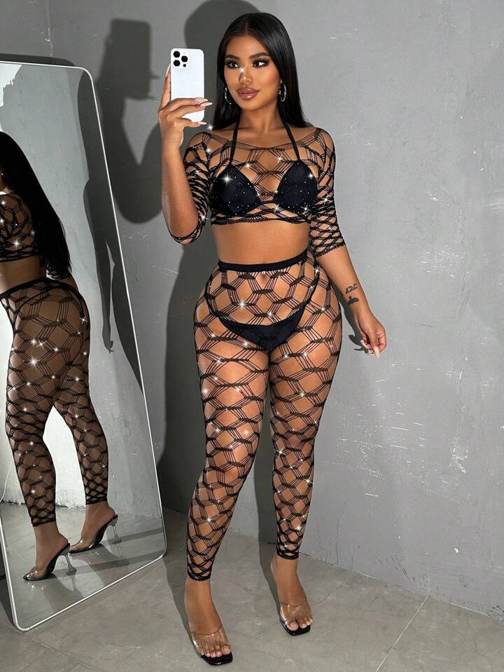 Top & Pants Mesh Outfit