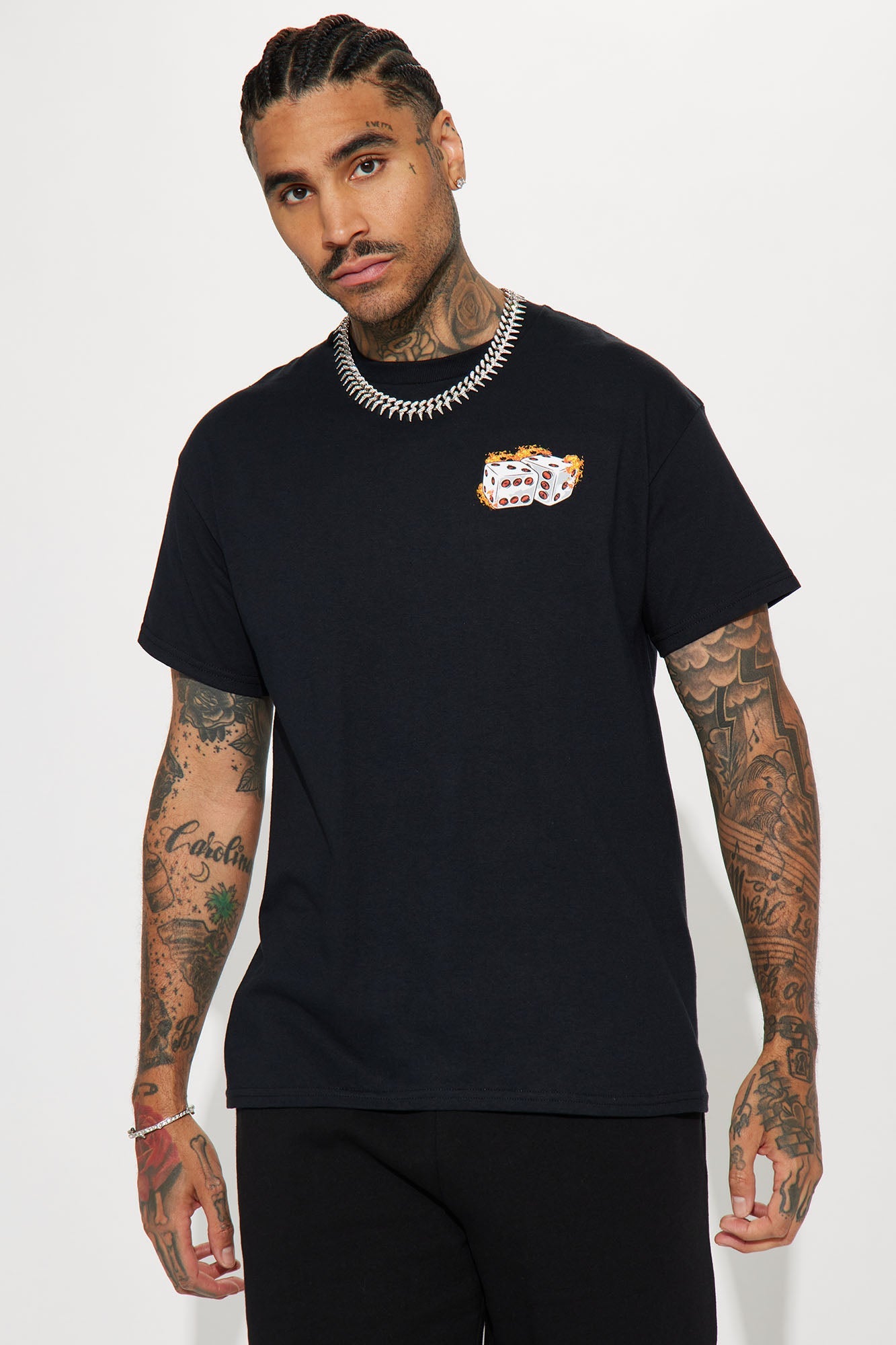 Dice Talk Short Sleeve Tee