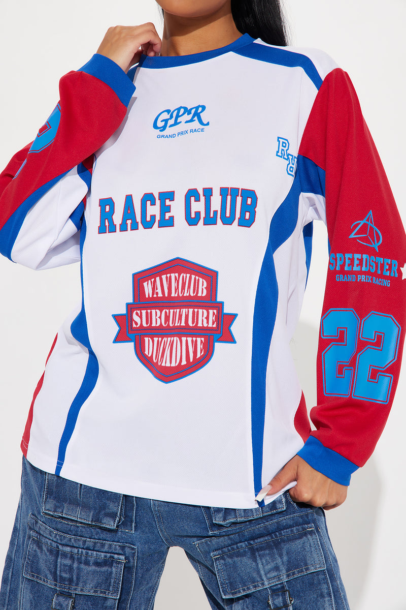 Hot Shot Race Club Jersey Tee