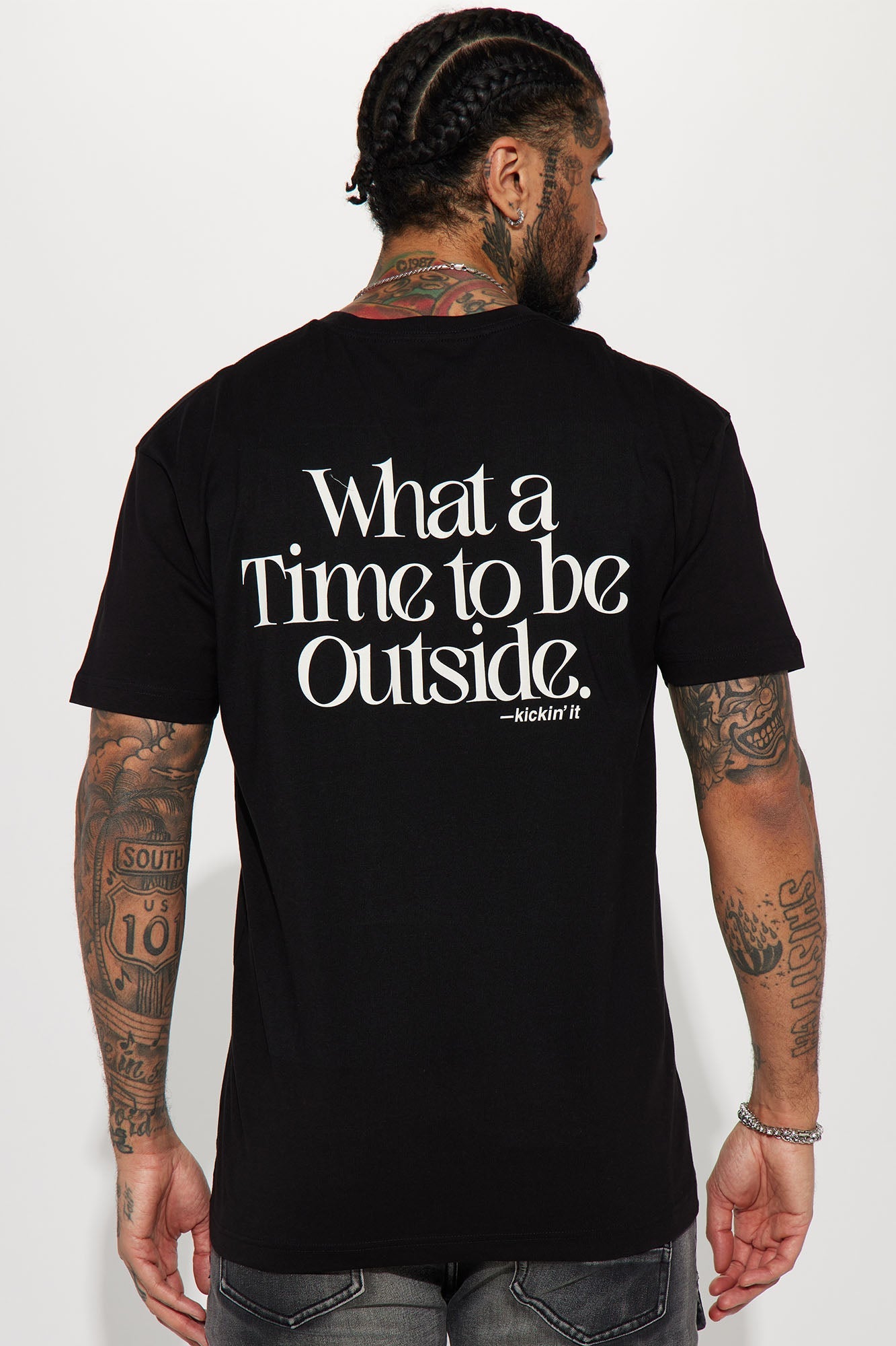 What A Time To Be Outside Short Sleeve Tee